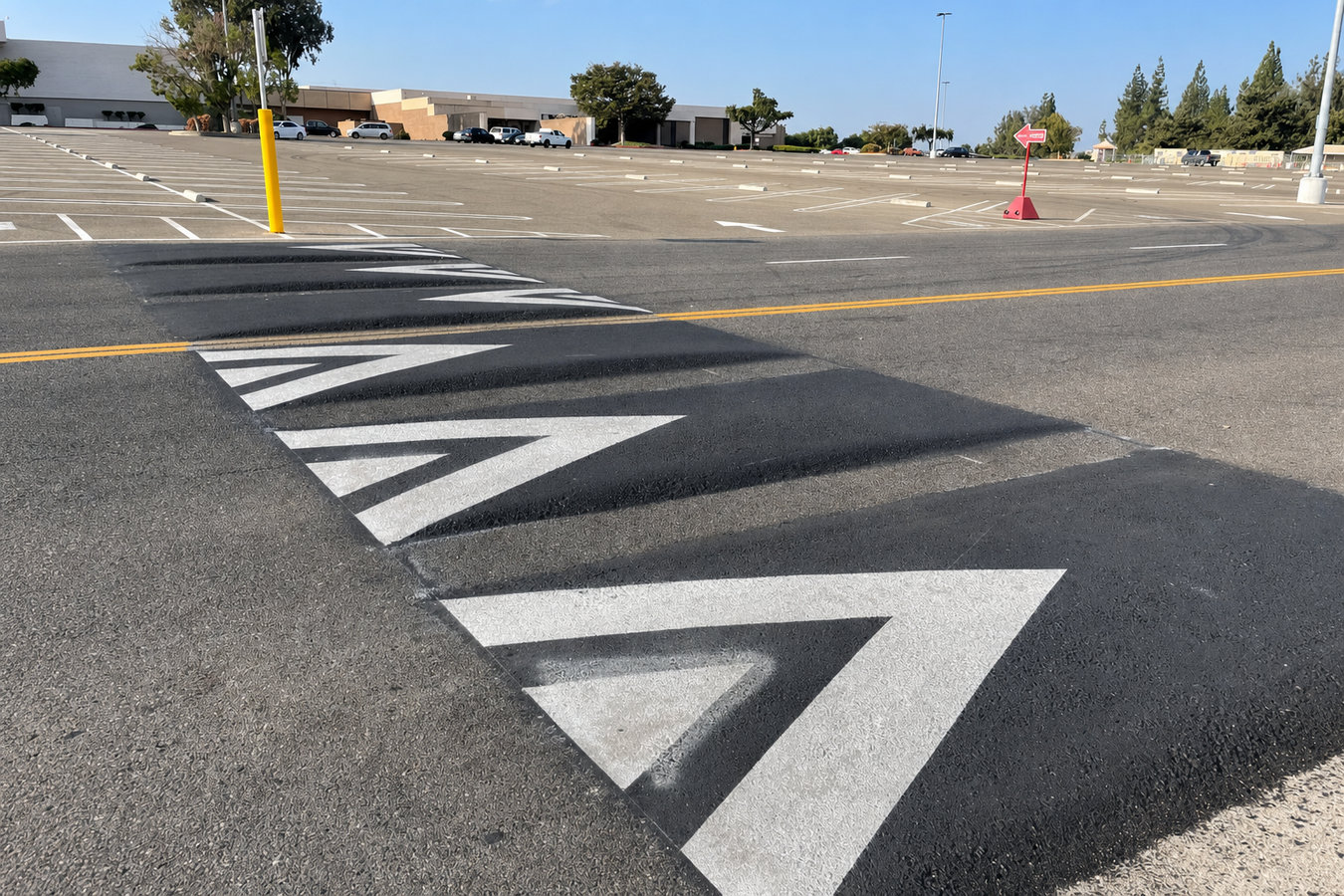 Speed bump installation